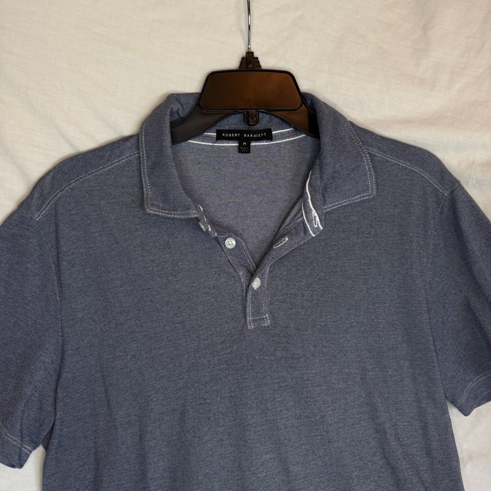 Robert Barakett Charcoal Polo Shirt for Men